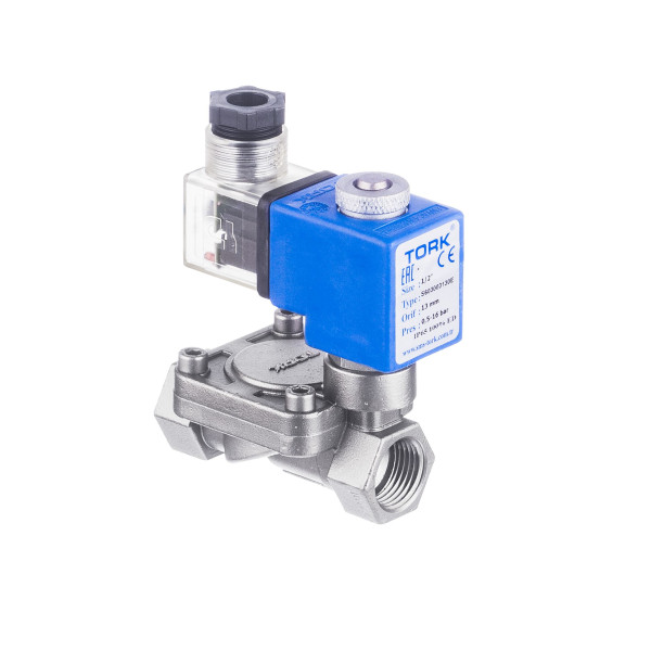 ZAWÓR ELEKTROMAGNETYCZNY S6030 NC G1/2" 12.5SS FKM  C40 24V AC 15VA C80 IP65