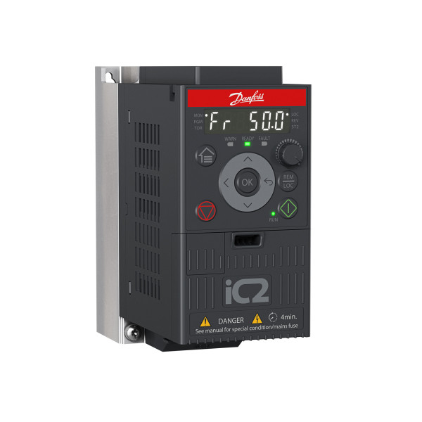 FALOWNIK DANFOSS  IC2-30FA1N02-06A8E20F0+ACXX 1,5KW/6,8A/2HP 1X200-240V/3X200-2440V AC IP20