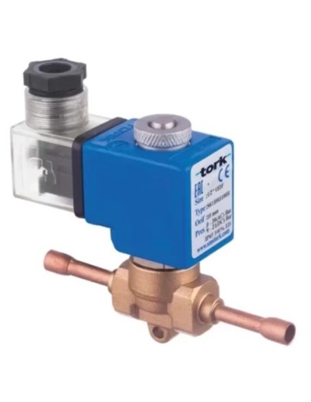 ZAWÓR ELEKTROMAGNETYCZNY  S6110 NC G1/2" KV It/min 25 TEFLON, 12VDC ,WTYK  IP65 (DO LUT.)