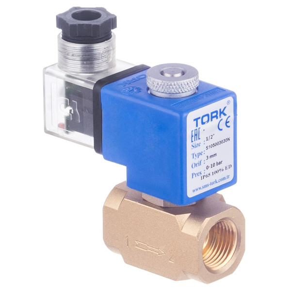 ZAWÓR ELEKTROMAGNETYCZNY S1050 NC G3/4" 3B FKM - korpus b/cewki