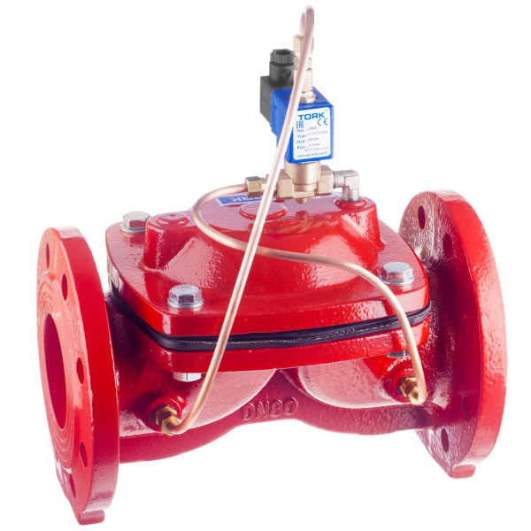 ZAWÓR ELEKTROMAGNETYCZNY  S1082-F NO DN200 200CI NBR - korpus b/cewki