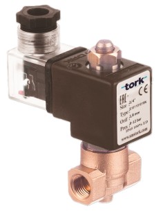 ZAWÓR ELEKTROMAGNETYCZNY  S2011 NO G1/8" 3B PTFE - korpus b/cewki 2