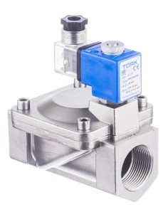 ZAWÓR ELEKTROMAGNETYCZNY S6030 NC G1 1/2" 40SS NBR - korpus b/cewki 2