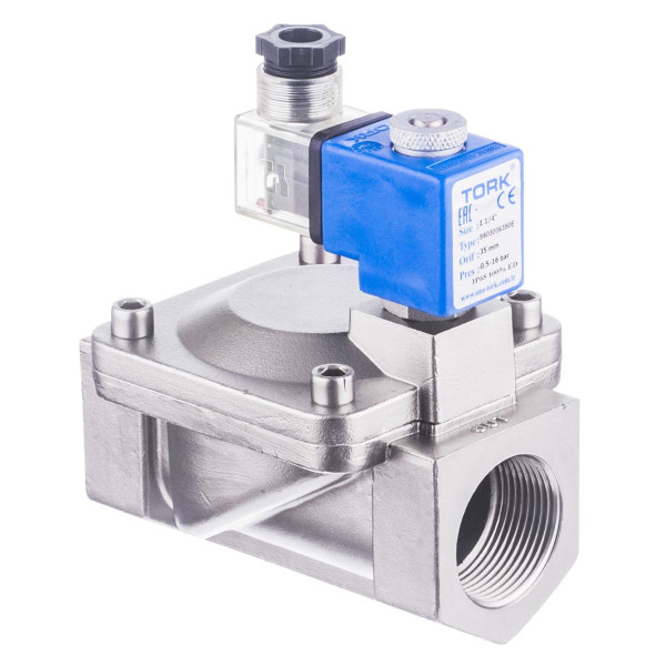 ZAWÓR ELEKTROMAGNETYCZNY S6030 NC G2" 50SS NBR - korpus b/cewki