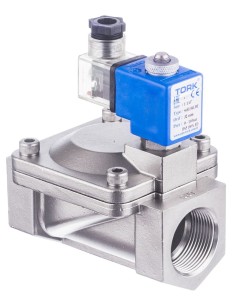 ZAWÓR ELEKTROMAGNETYCZNY S6031 NO G2" 50SS FKM - korpus b/cewki 2